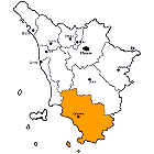 Mappa provincia Grosseto