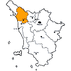 Mappa provincia Lucca