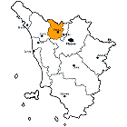 Mappa provincia Pistoia