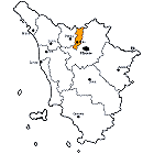 Mappa provincia Prato