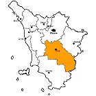 Mappa provincia Siena